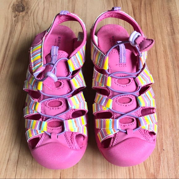 SONOMA Life + Style Sandals Pink Size 5 Girl’s - Picture 2 of 13